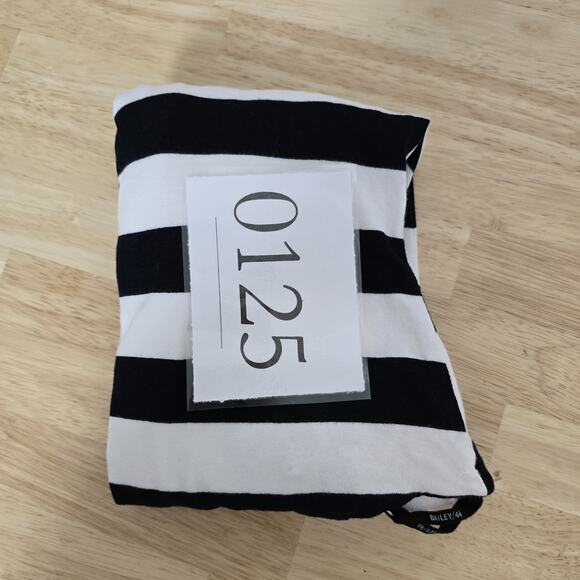 Bailey 44 Tank Top Womens Small Stripe Optical Illusion Sleeveless Made in USA - Picture 9 of 9